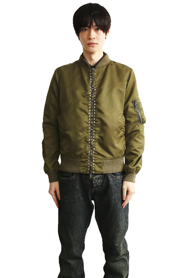 VALENTINO - STUDS BOMBER JACKET