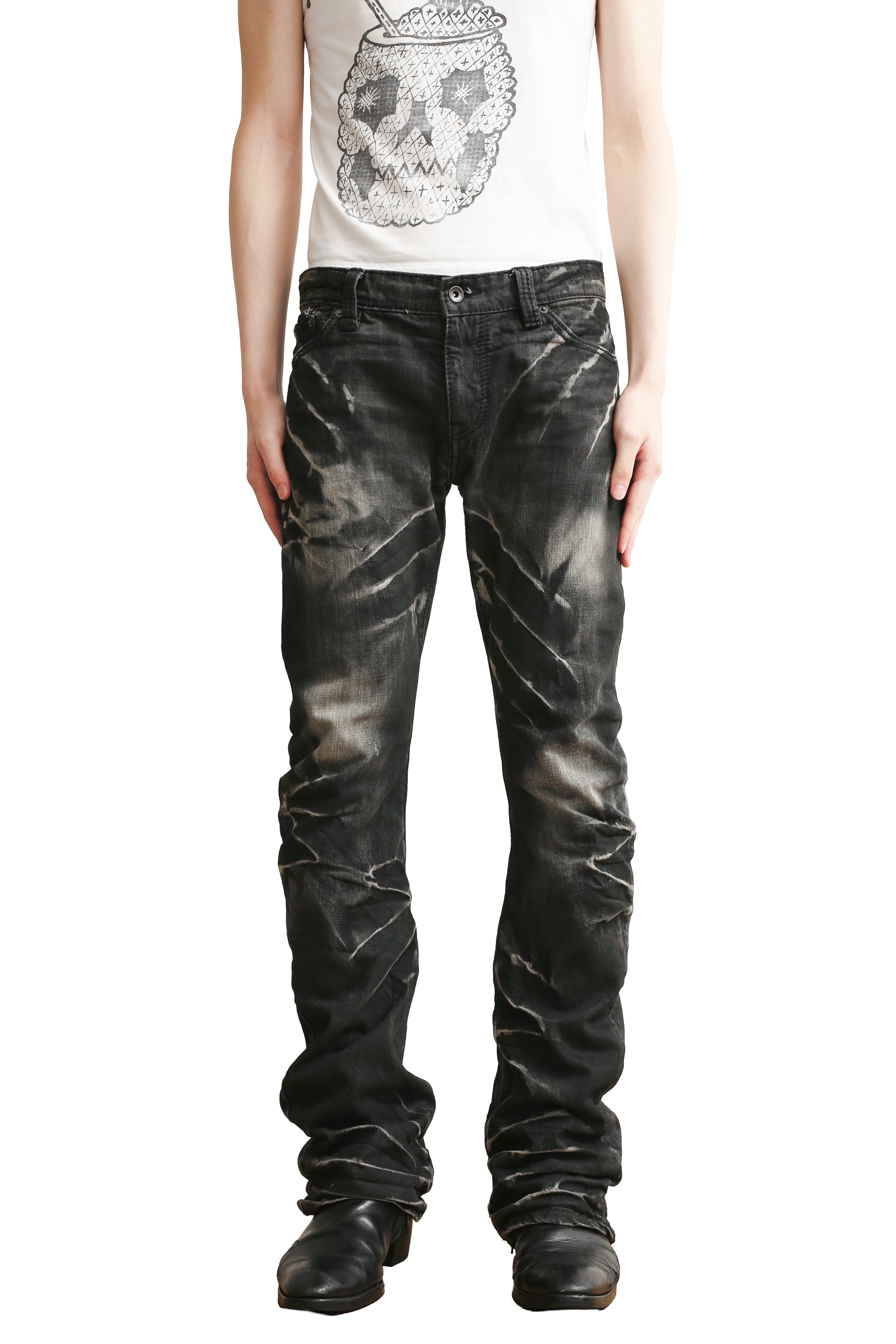 FADED CURVE SKINNYJEANS