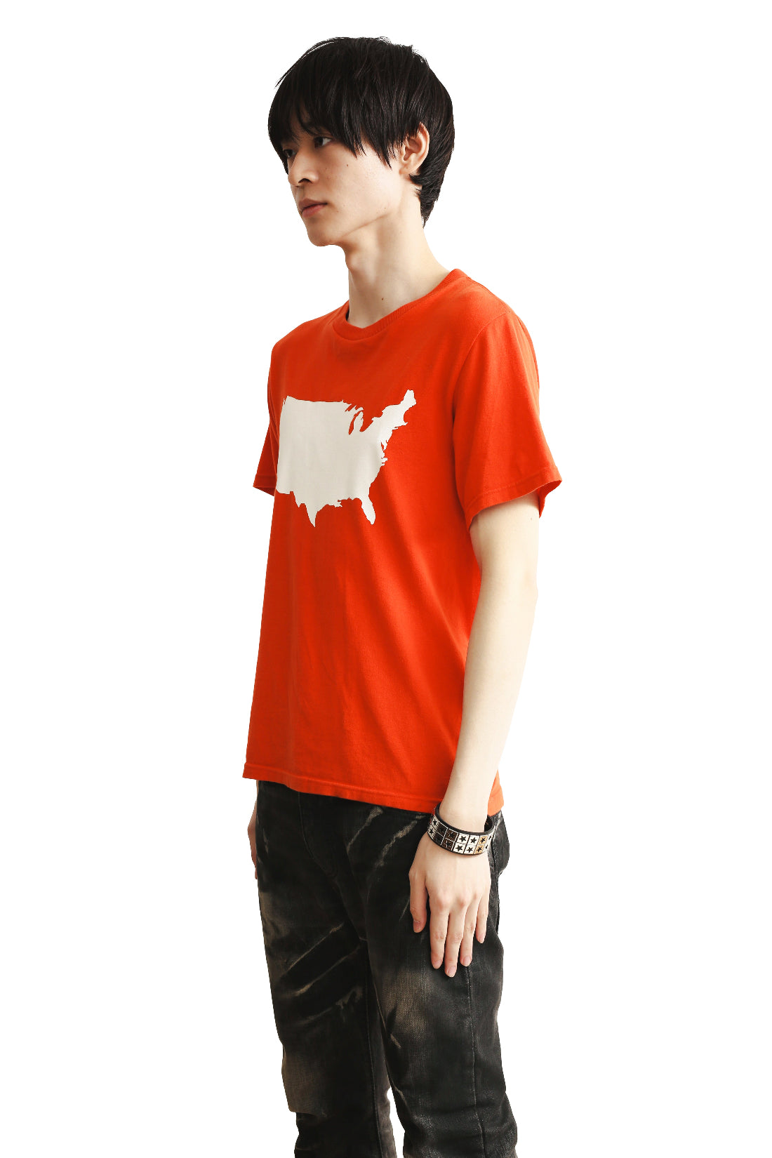 NUMBER (N)INE - BI COLOR TEE