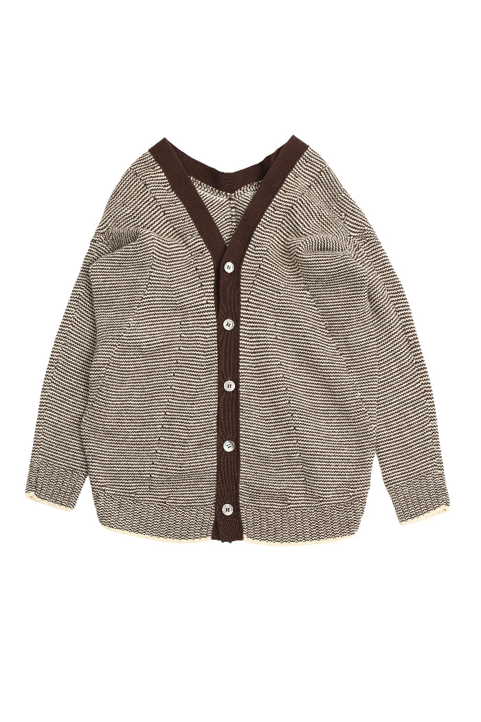 JUNYA WATANABE - RIB KNIT CARDIGAN