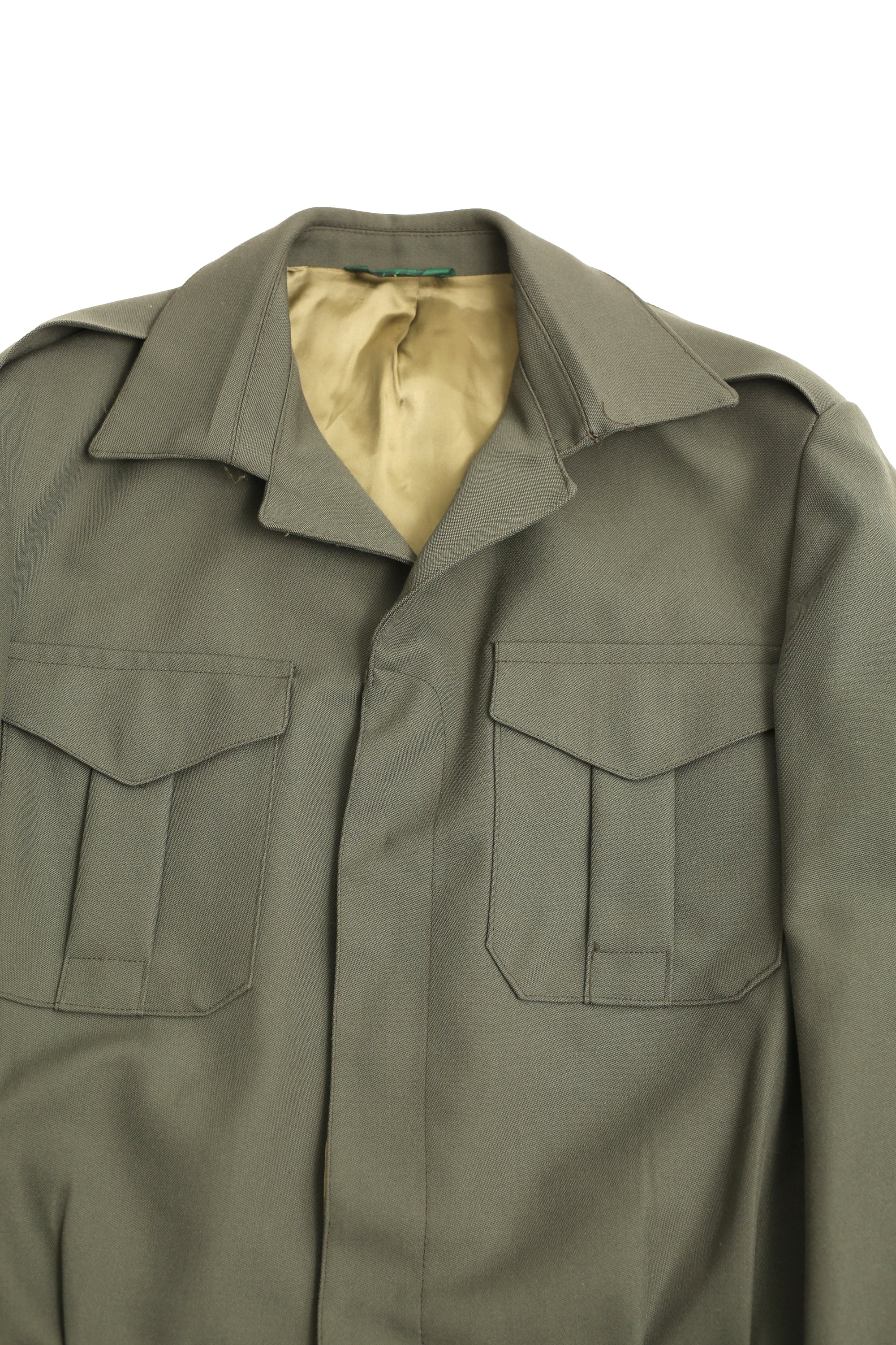 BELTED SHORT EPAULET JACKET
