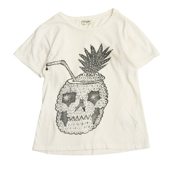 SAINT LAURENT PARIS - CROPPED TEE