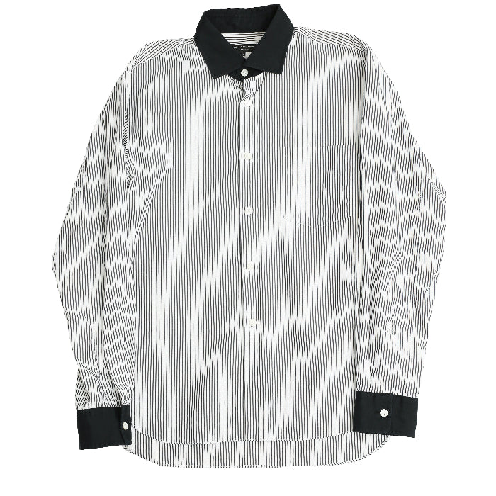 COMME DES GARCONS HOMME PLUS - CLERIC STRIPED SHIRT