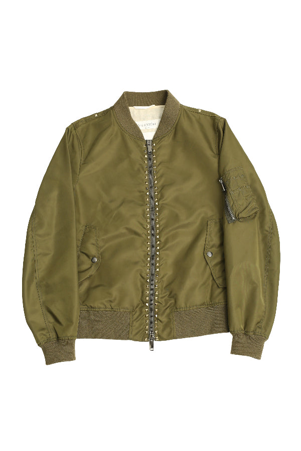 VALENTINO - STUDS BOMBER JACKET