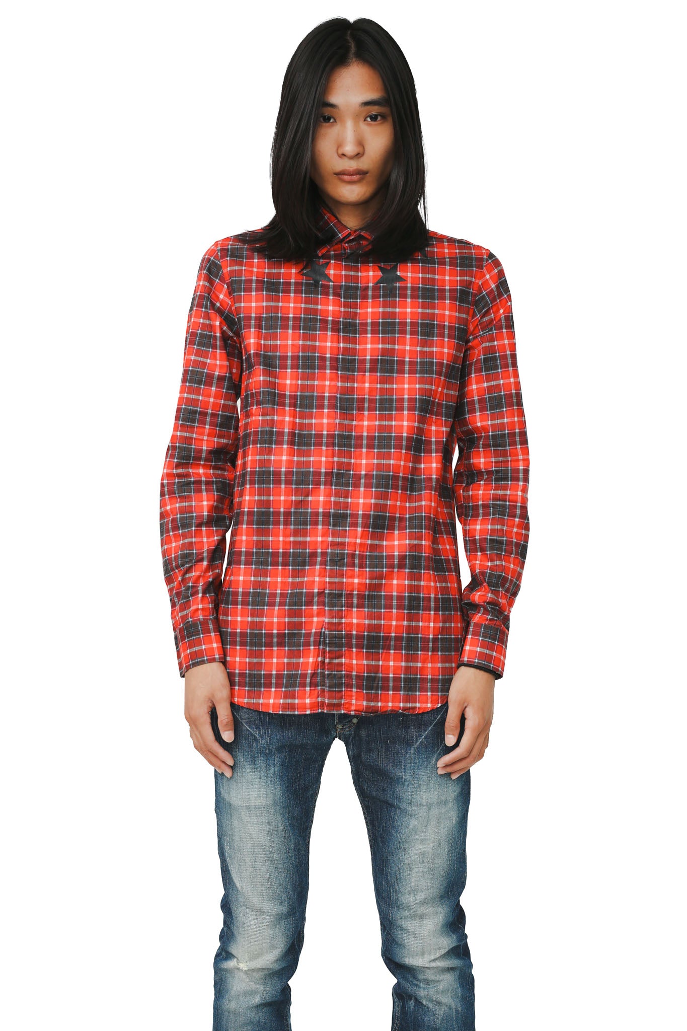 GIVENCHY - STAR CHECKED SHIRT