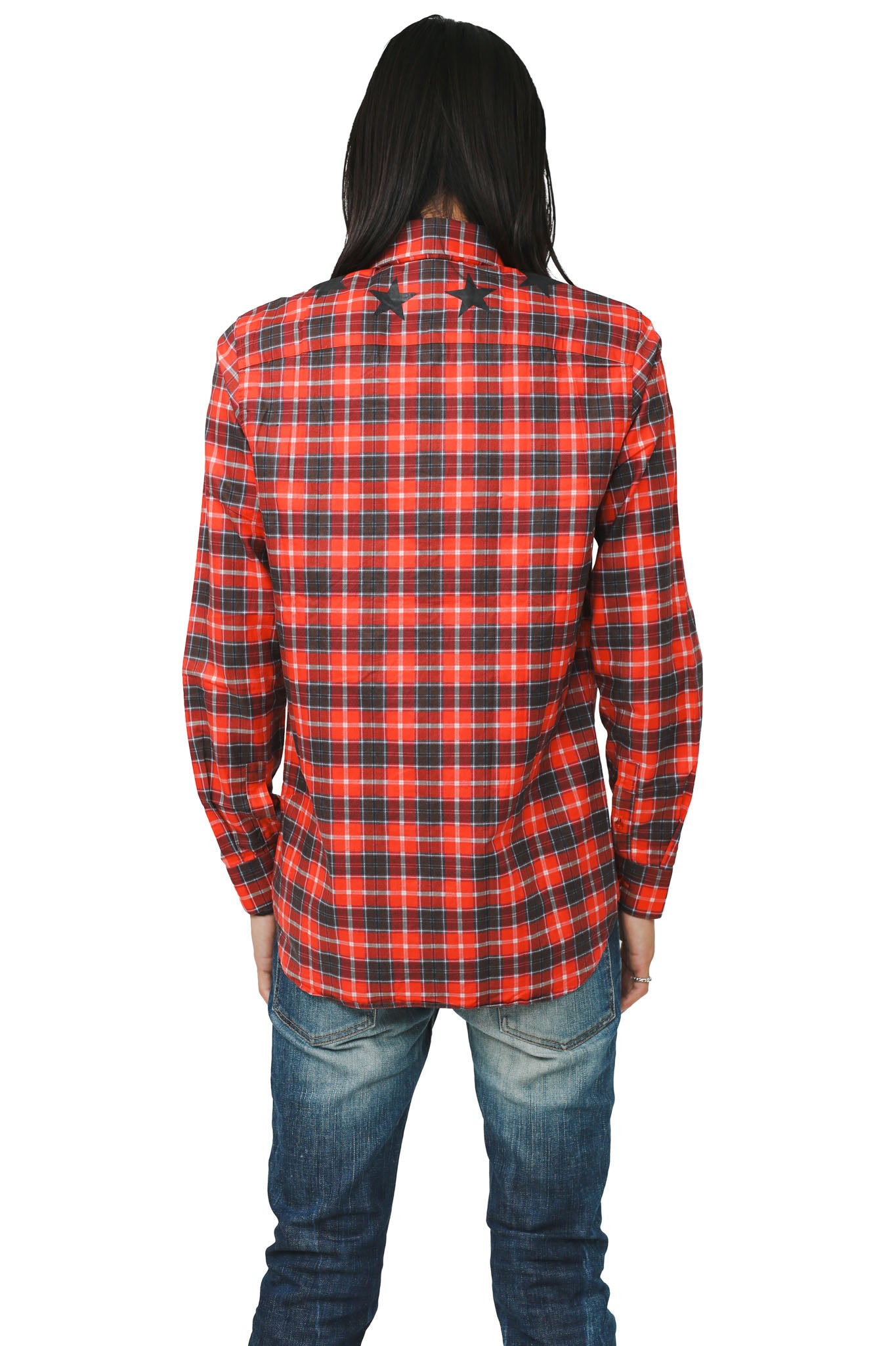 GIVENCHY - STAR CHECKED SHIRT