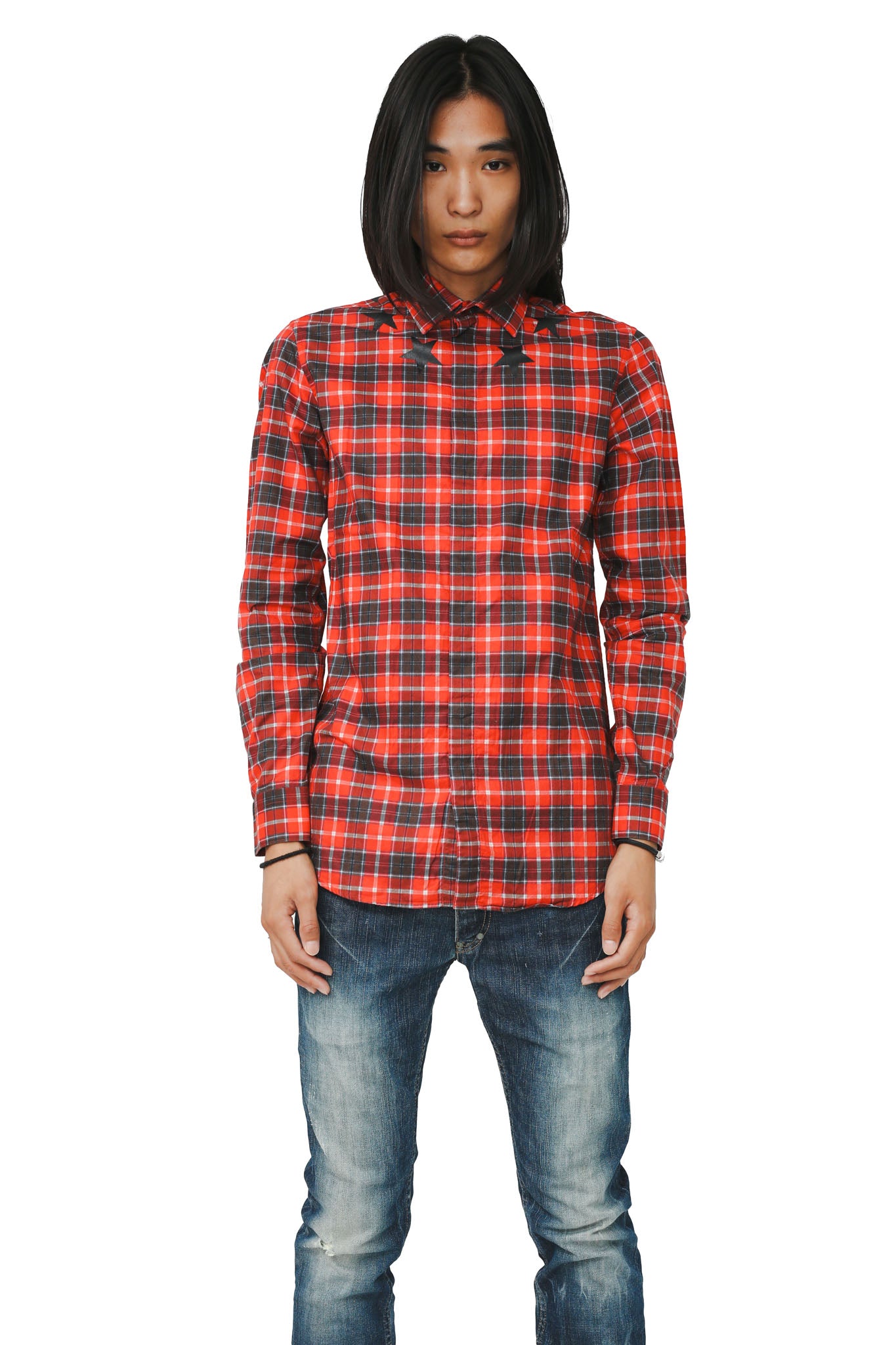 GIVENCHY - STAR CHECKED SHIRT