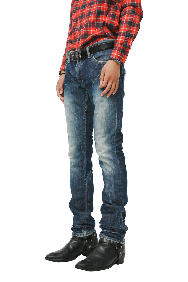 PLEDGE - ZIPPED SKINNY JEANS