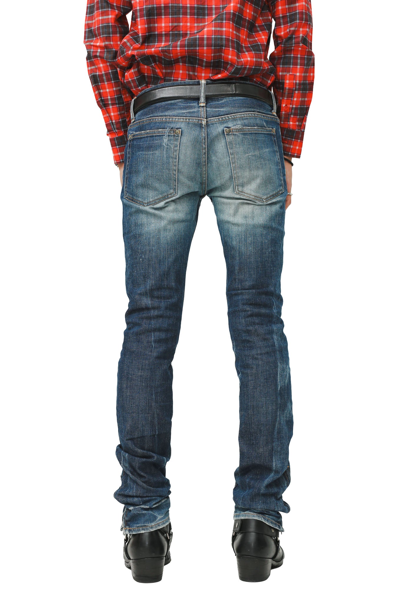 PLEDGE - ZIPPED SKINNY JEANS