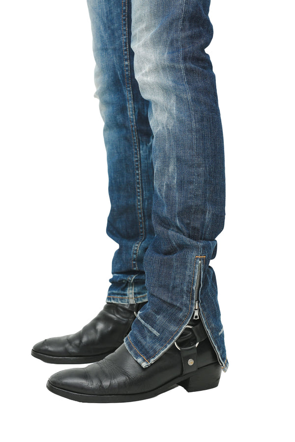 PLEDGE - ZIPPED SKINNY JEANS