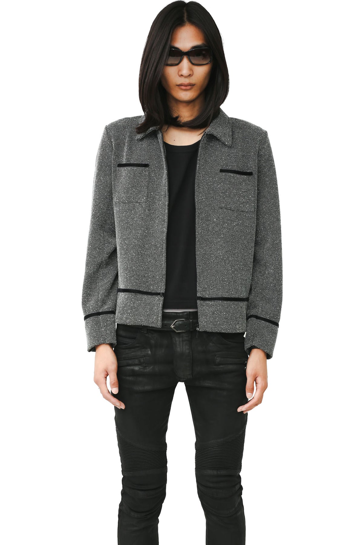 TWEED DRIZZLER JACKET