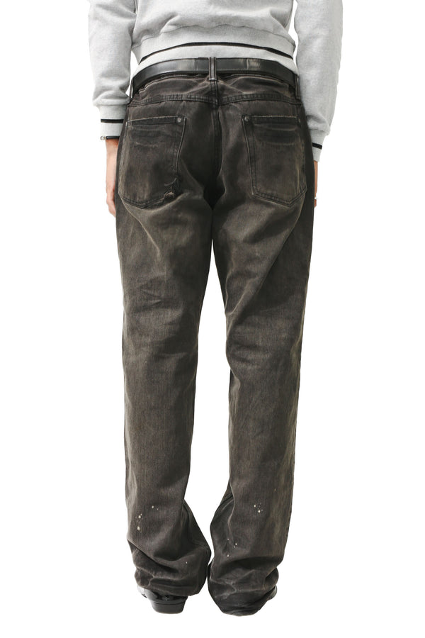 STRAIGHT FADED JEANS