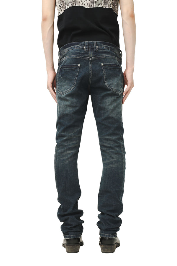 VINTAGE - SEAM FADED SKINNY JEANS