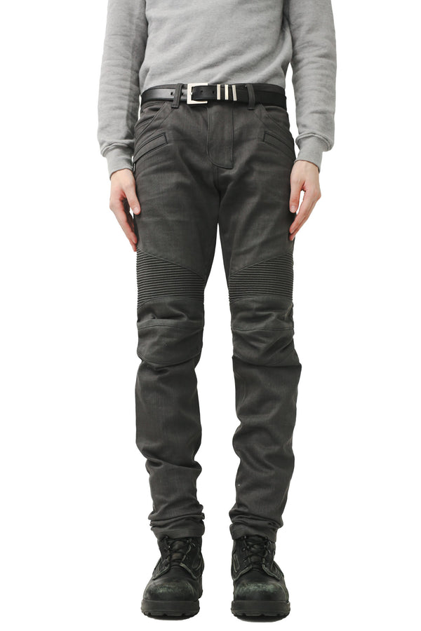 BALMAIN - BIKER JEANS
