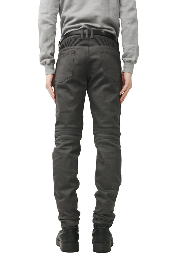 BALMAIN - BIKER JEANS