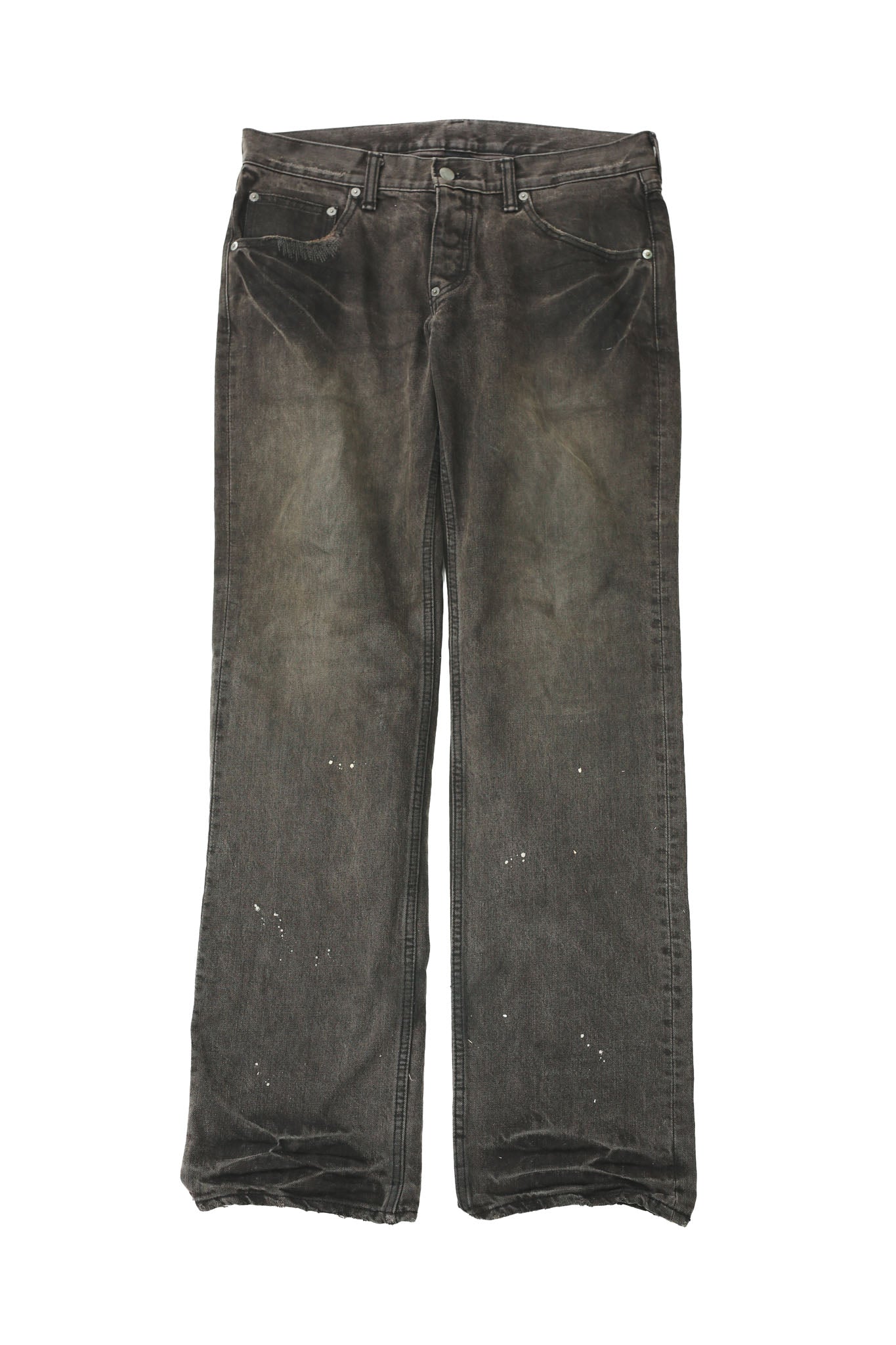 STRAIGHT FADED JEANS