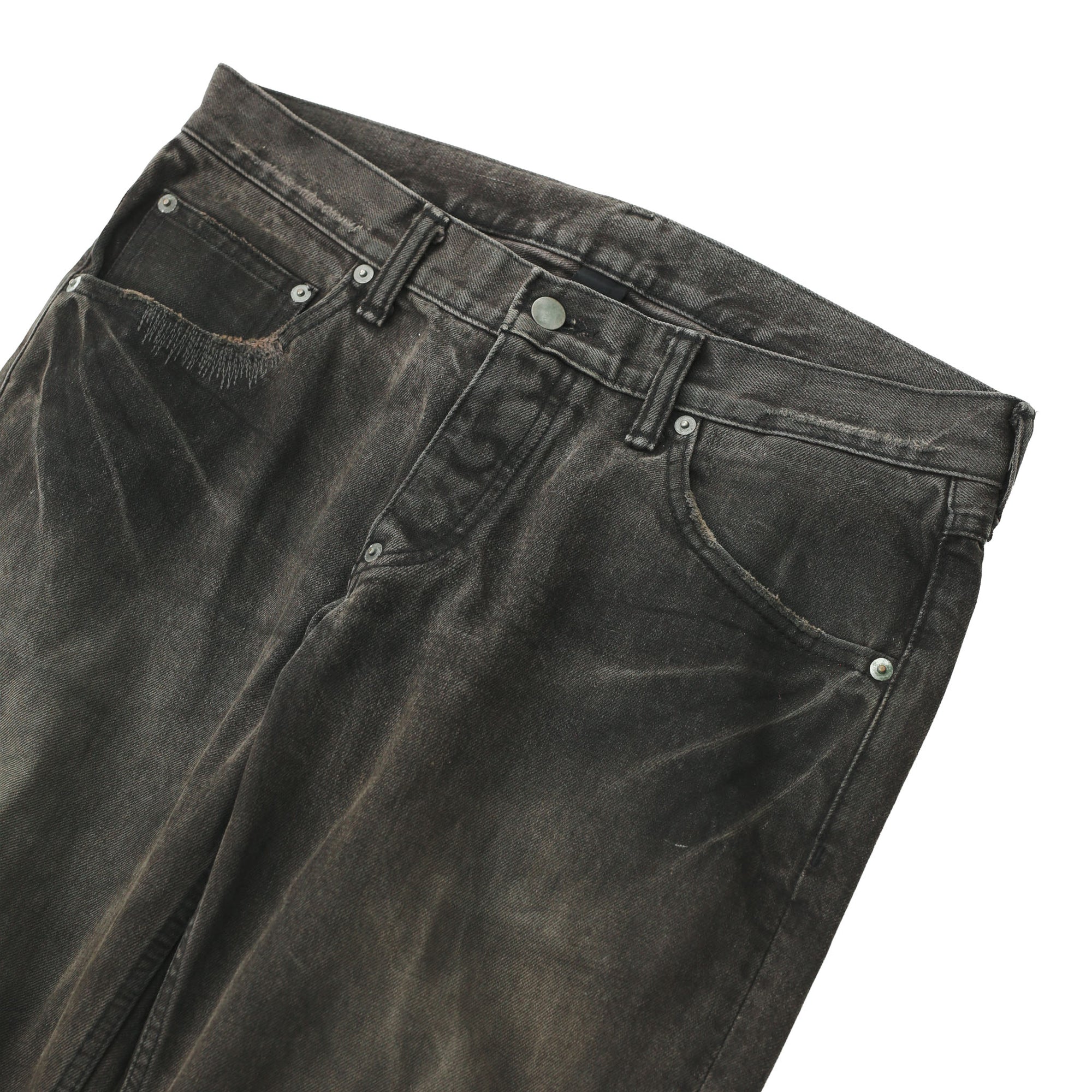STRAIGHT FADED JEANS
