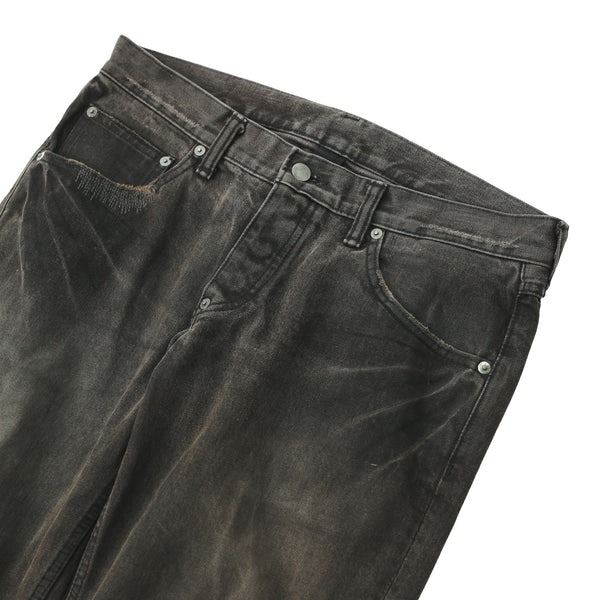STRAIGHT FADED JEANS