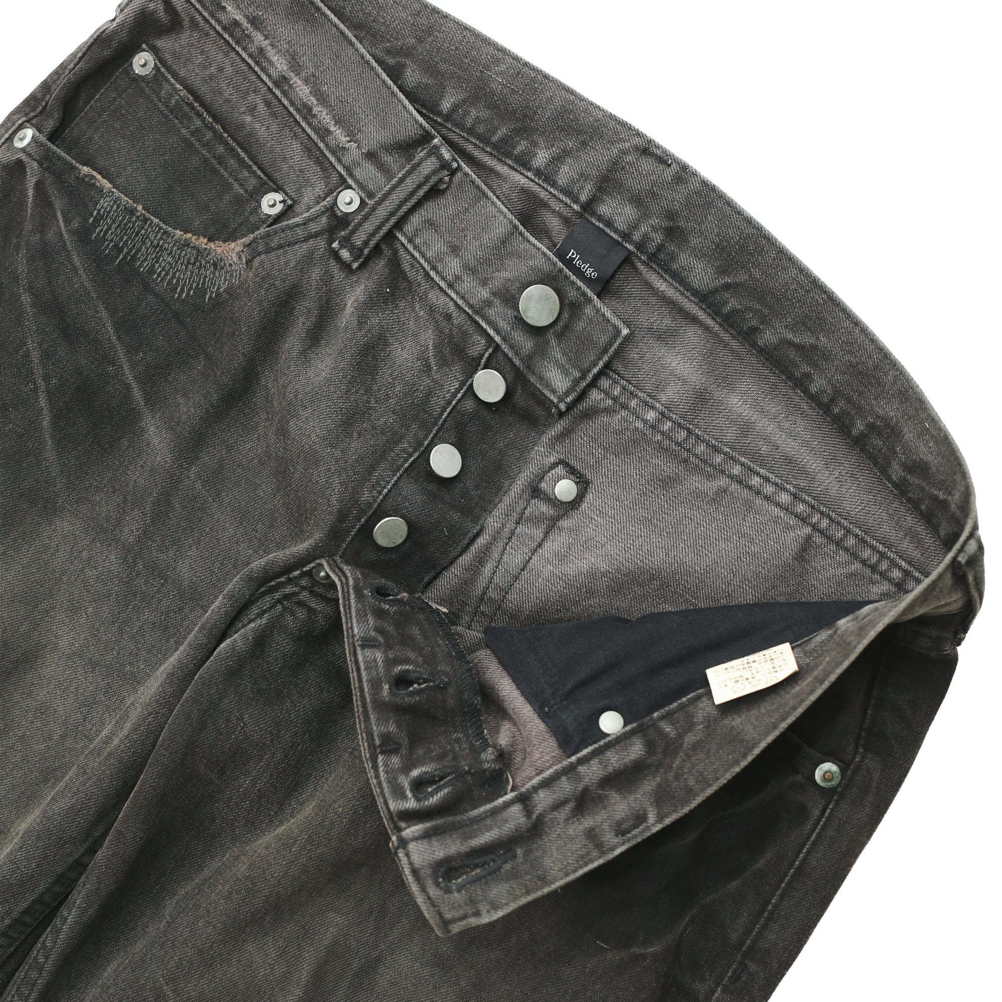 STRAIGHT FADED JEANS