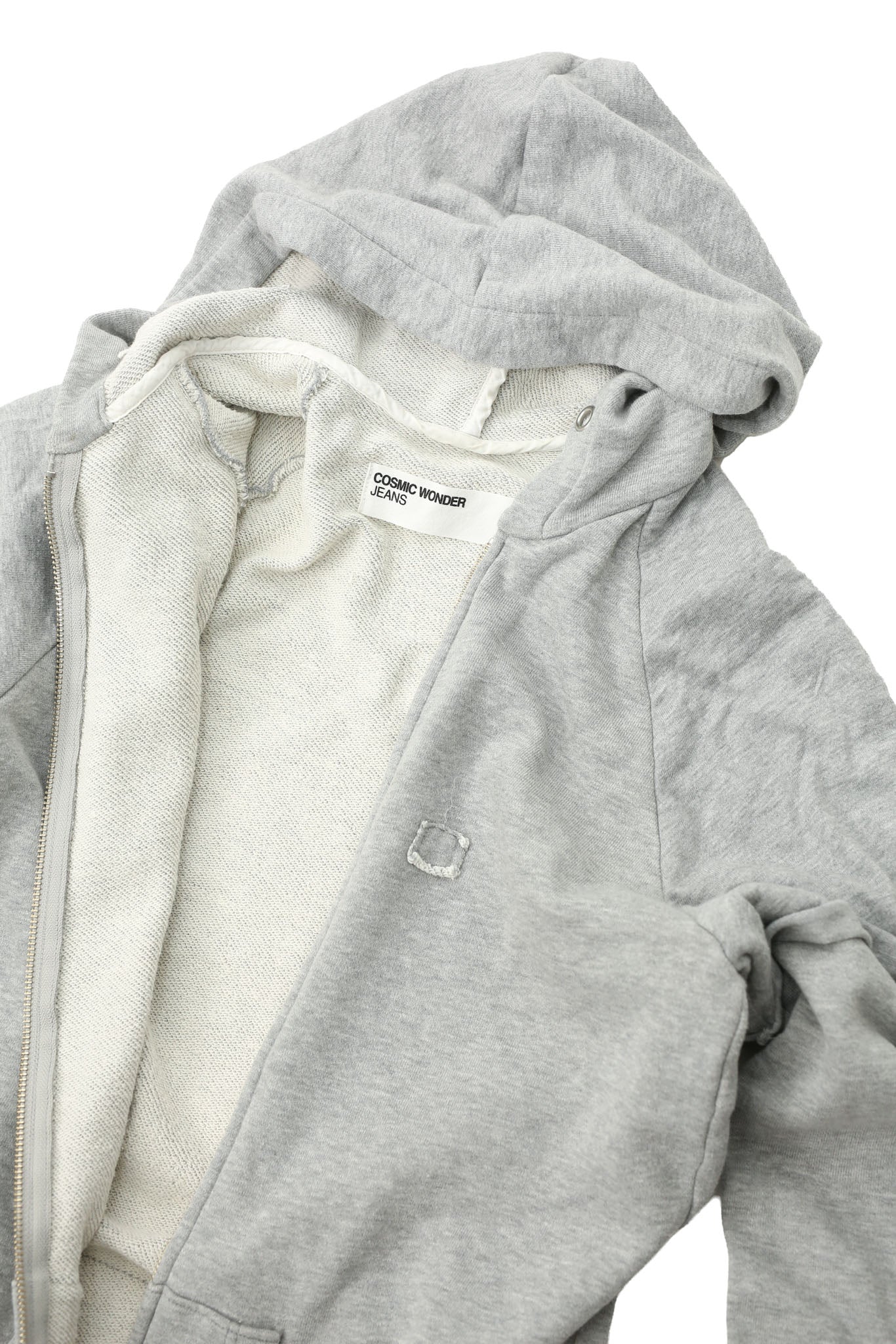 LAYERED ZIP HOODIE