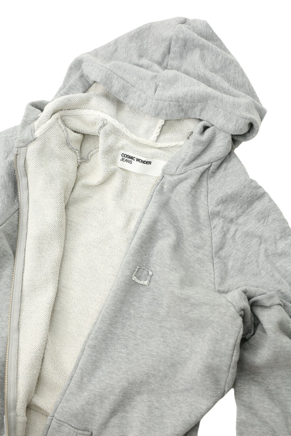LAYERED ZIP HOODIE