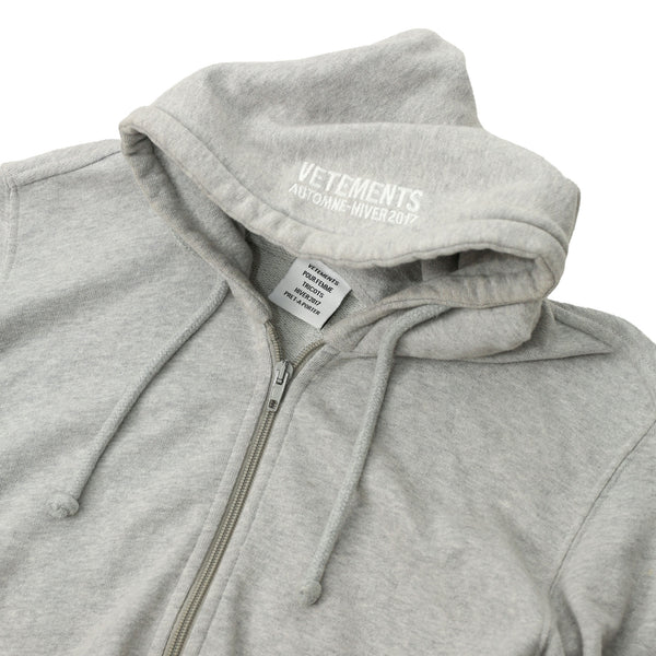 VETEMENTS 16F/W - TIGHT ZIP HOODIE