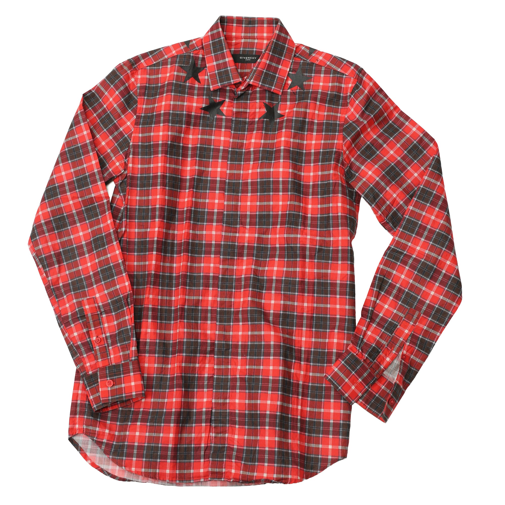 GIVENCHY - STAR CHECKED SHIRT
