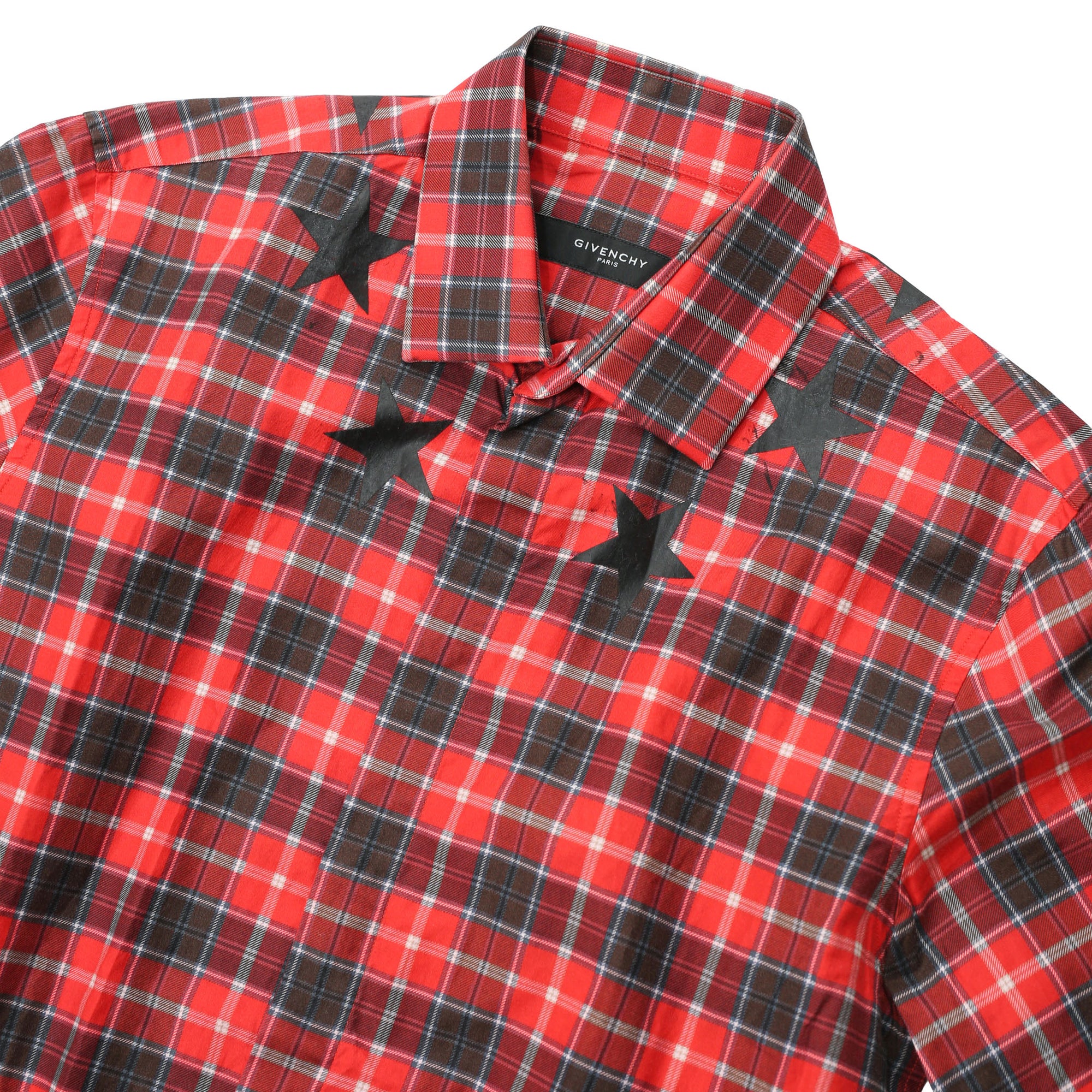 GIVENCHY - STAR CHECKED SHIRT