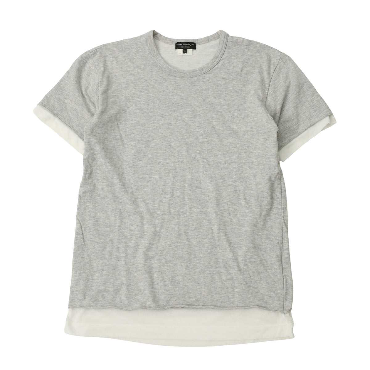 COMME DES GARCONS HOMME PLUS - LAYERED TEE