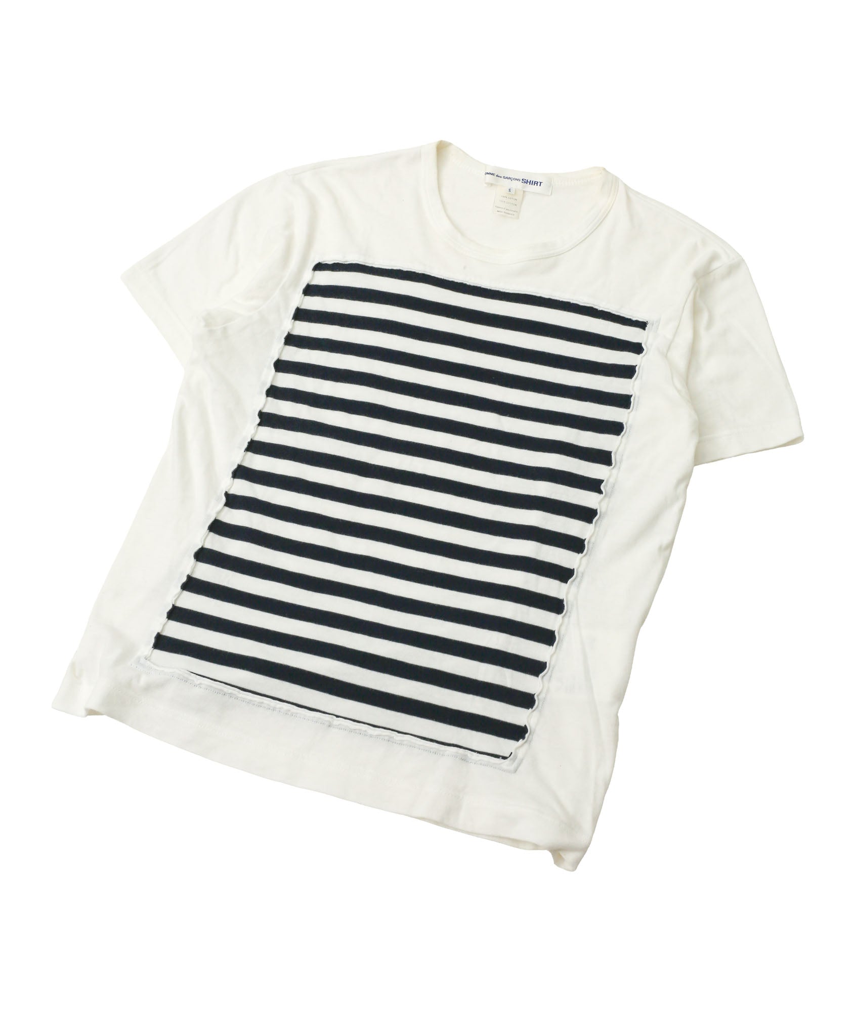 COMME DES GARCONS SHIRT - BORDER TEE