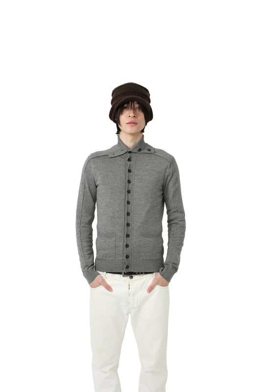 Balenciaga - high neck knit sweater