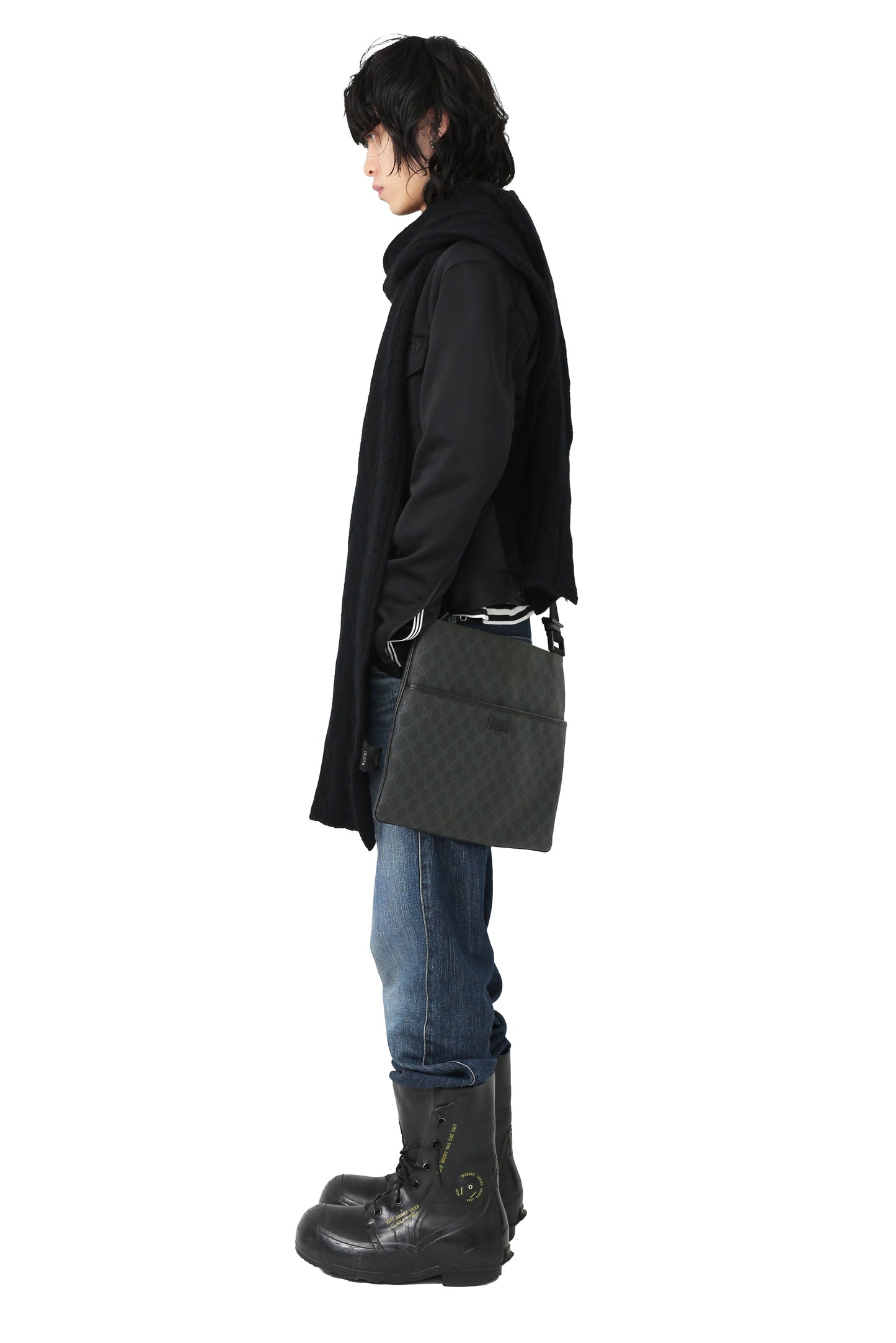 Gucci - leather shoulder bag