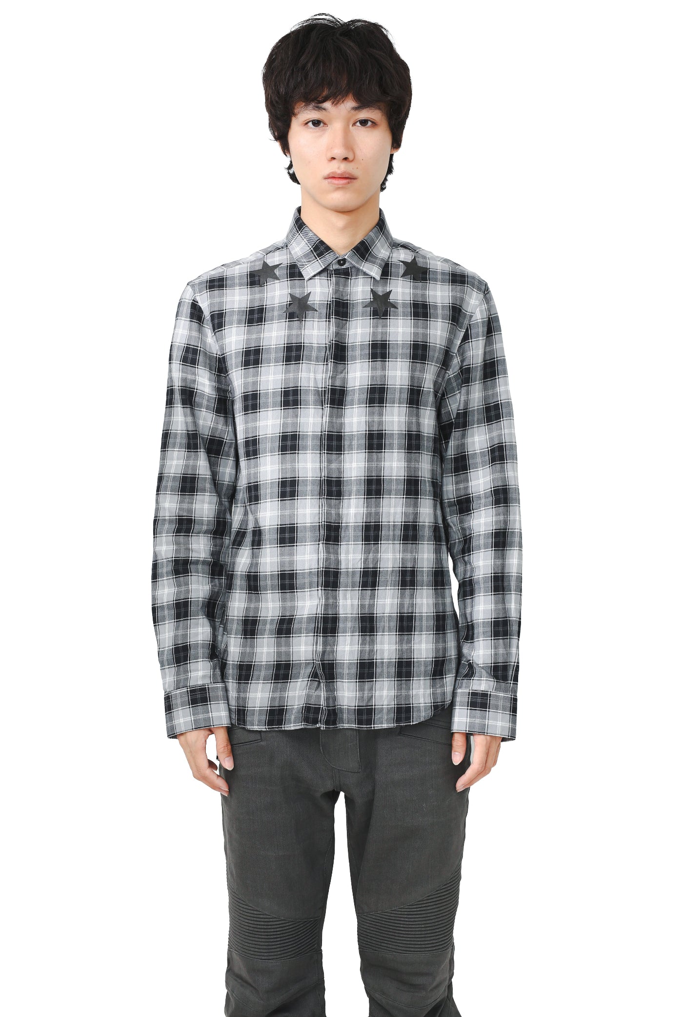 GIVENCHY - STAR CHECKED SHIRT