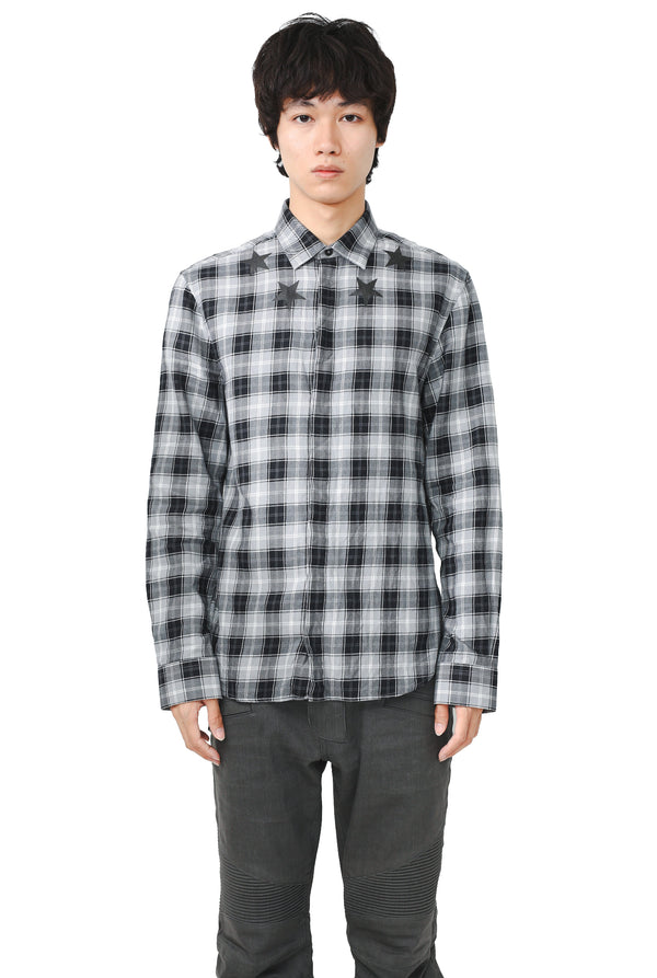 GIVENCHY - STAR CHECKED SHIRT