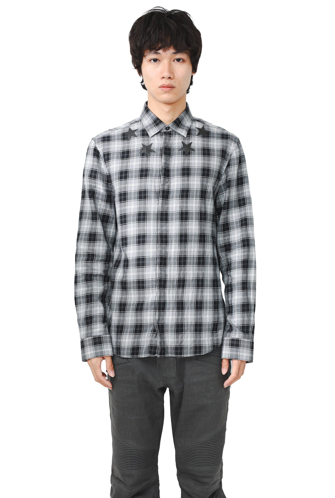 GIVENCHY - STAR CHECKED SHIRT