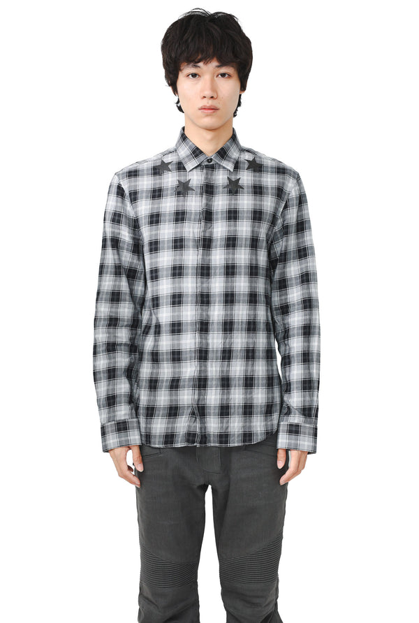 GIVENCHY - STAR CHECKED SHIRT