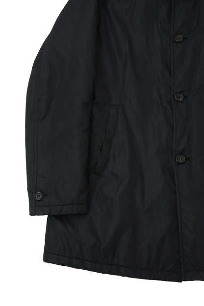 Prada - stein collar nylon coat