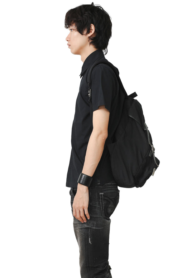 SAINT LAURENT PARIS - LEATHER BLEND BACKPACK
