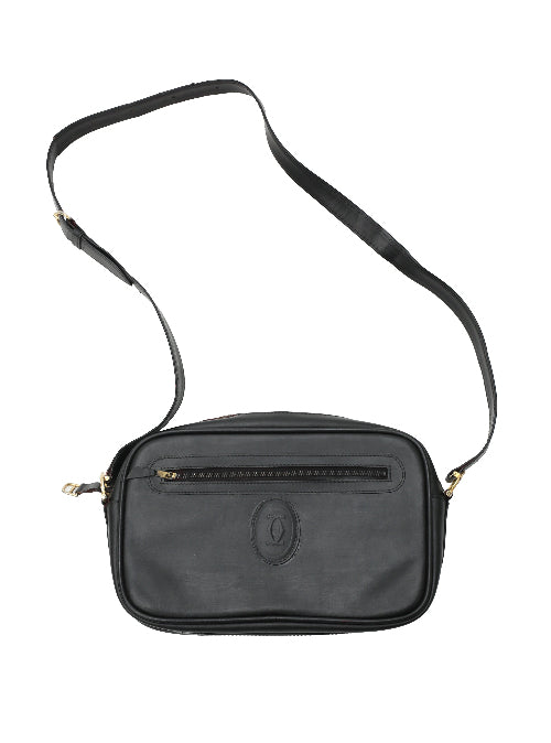 CARTIER - LEATHER SHOULDER BAG