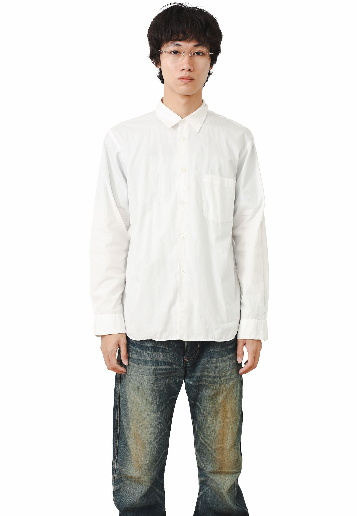 COMME DES GARCONS HOMMEPLUS - BACK SKULL SHIRT