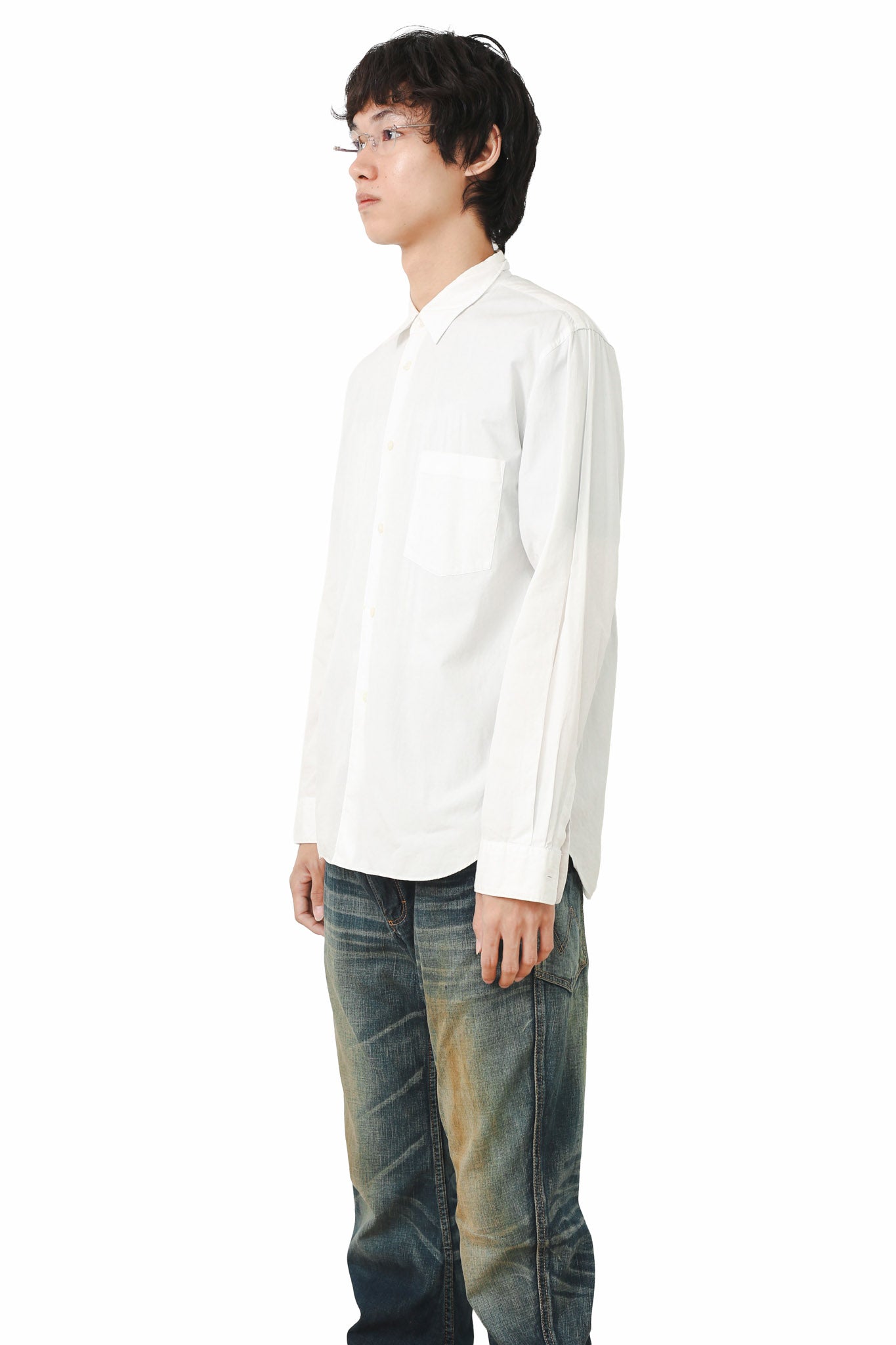 COMME DES GARCONS HOMMEPLUS - BACK SKULL SHIRT