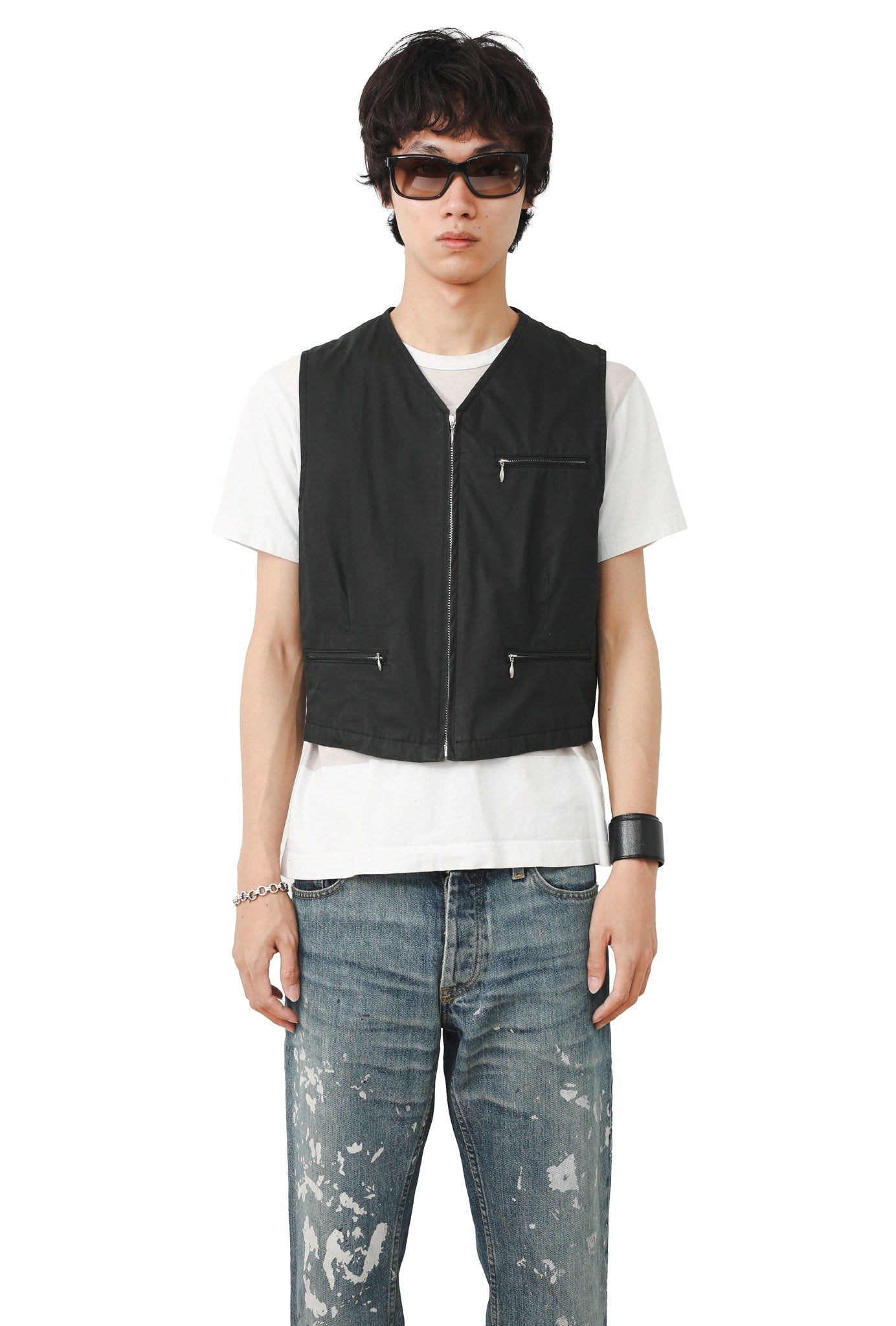 5351 POUR LES HOMME - ZIP VEST