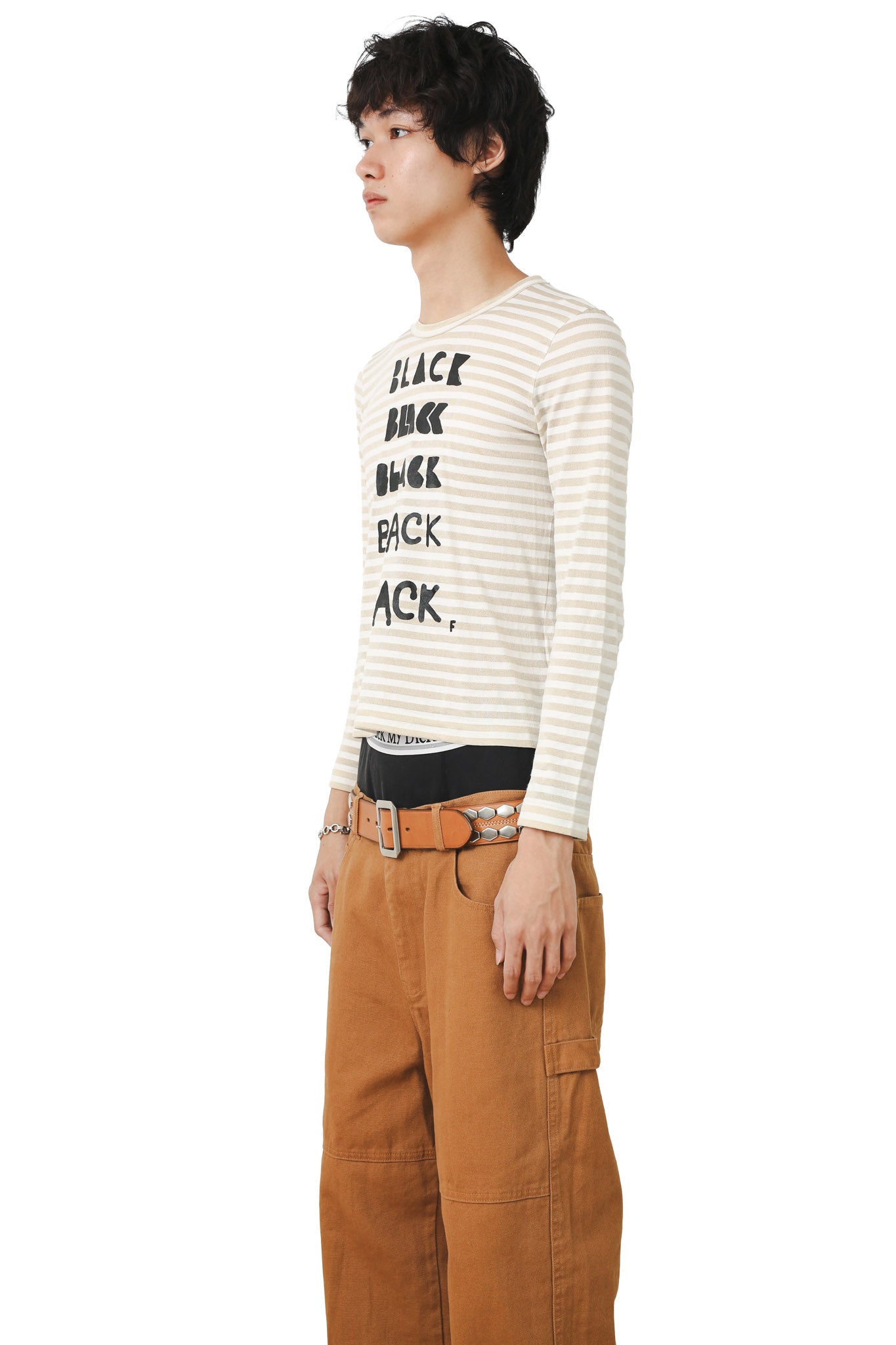 COMME DES GARCONS - BORDER L/S TEE