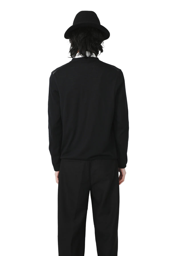 JIL SANDER by RAF SIMONS - SWITCHING KNIT CARDIGAN