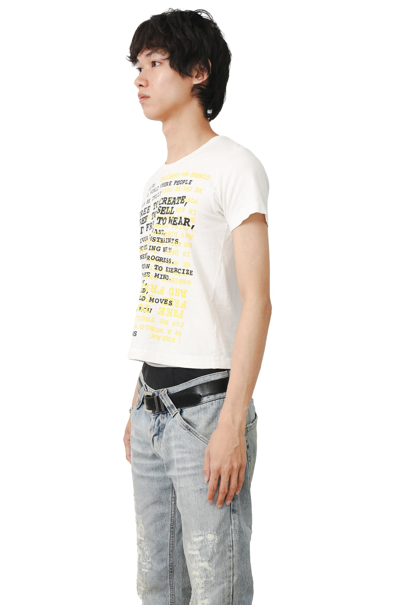 COMME DES GARCONS - PRINTED TIGHT TEE