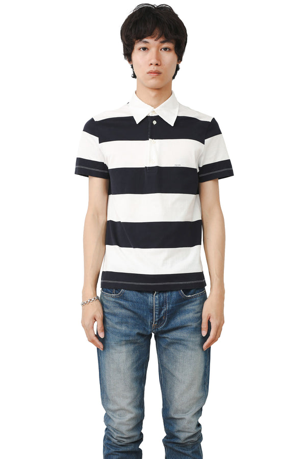 PRADA SPORT -BORDER POLO SHIRT