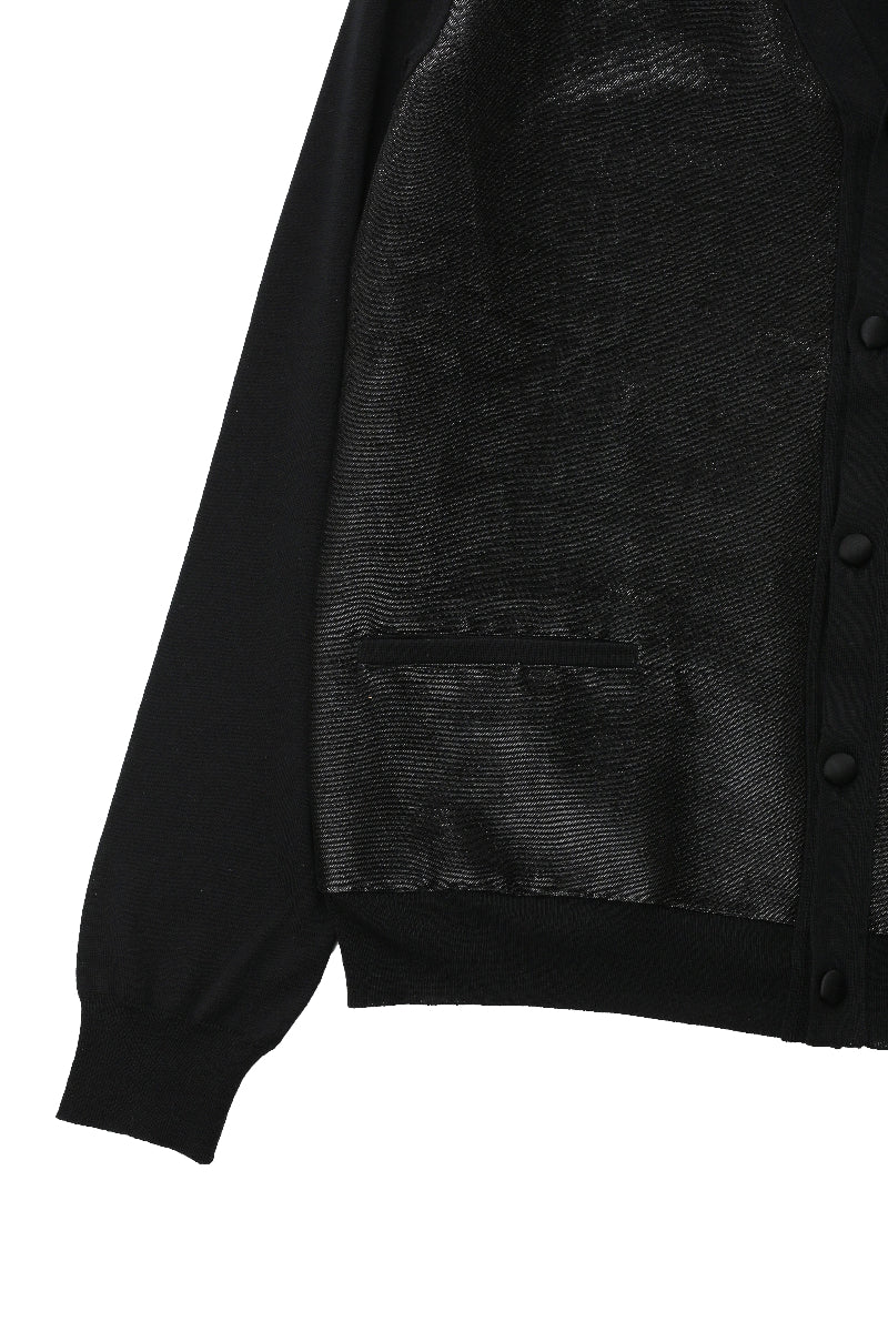JIL SANDER by RAF SIMONS - SWITCHING KNIT CARDIGAN