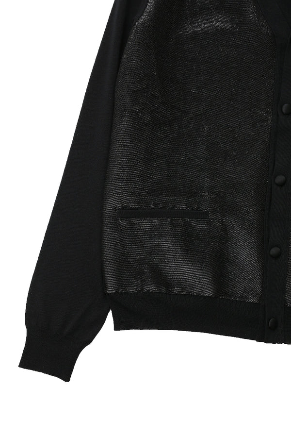 JIL SANDER by RAF SIMONS - SWITCHING KNIT CARDIGAN