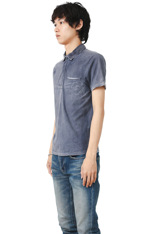 ARMANI  EXCHANGE - FADED POLO SHIRT