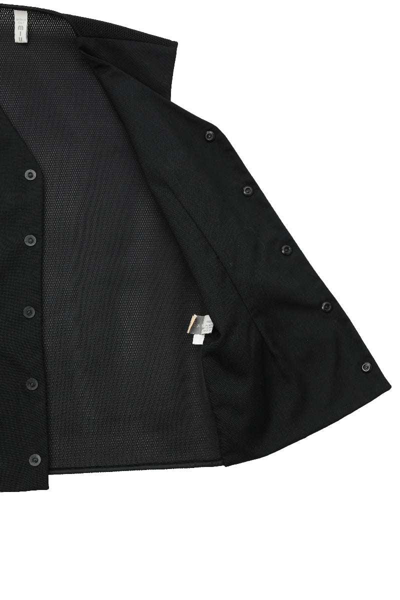 S/S2000 MIU MIU - MESHED SWITCHING GILET